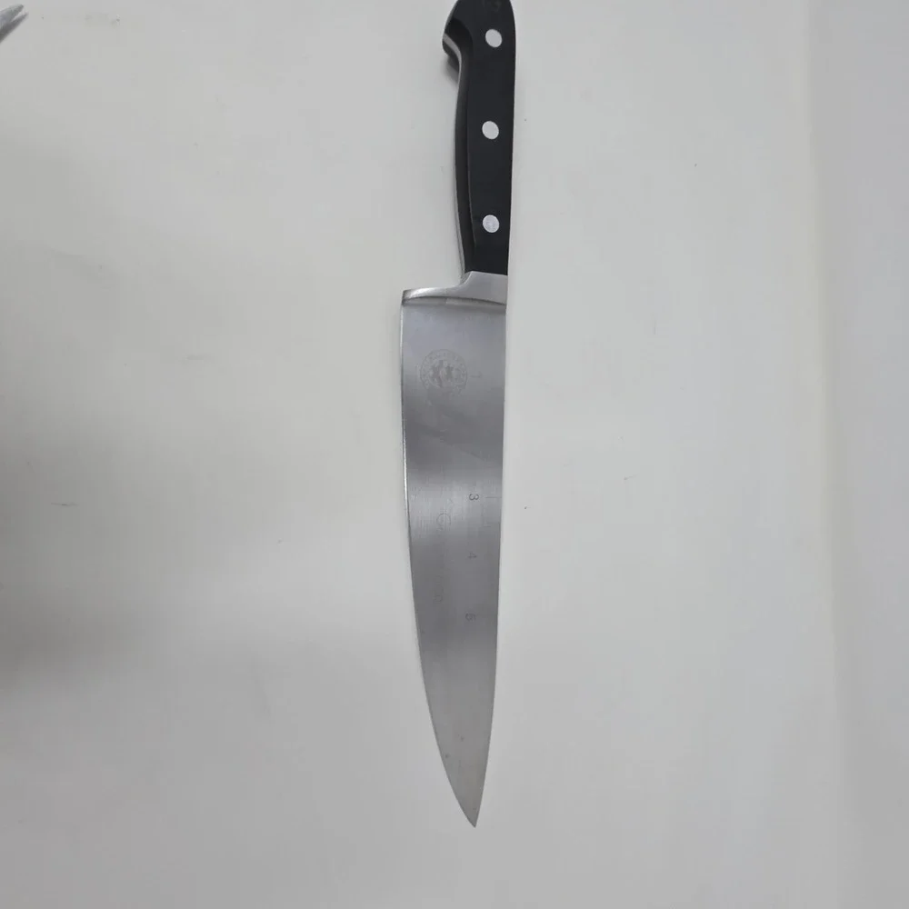 F. Dick Competition Chef Knife Johnson & Wales University 8.5 Inch Blade Black